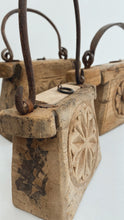 Load image into Gallery viewer, Indian Vintage Oil Pot - Carved