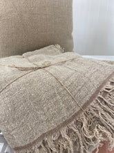 Load image into Gallery viewer, Natural Angaston 100% Linen Throw