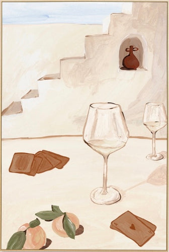 Holiday Study Dusk 2 Canvas by Middle of Nowhere