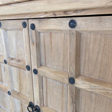 Load image into Gallery viewer, Narni Elm sideboard with metal studs detail