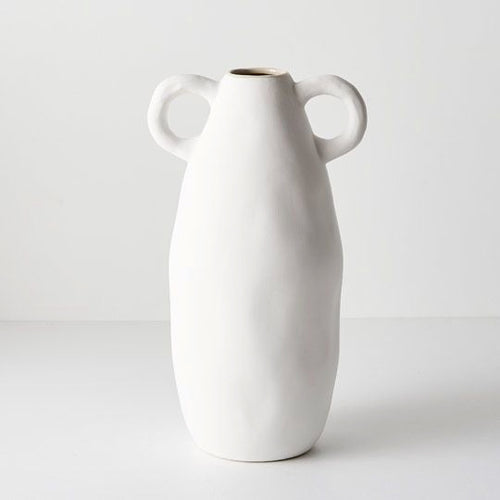 Lucy Matt white Vase